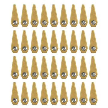 Stainless Steel Blades for Bosch Indego Robotic Lawn Mower - 36 Pcs.