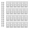 Stainless Steel Blades for Mammotion Luba/Yuka Robot Mower - 24 Pcs.