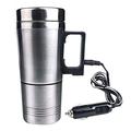 Stainless Steel Car Electric Kettle Boiler Mug - 400ml - 12V