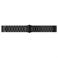 Garmin Fenix 5/Forerunner 935 Stainless Steel Strap - 22mm - Black