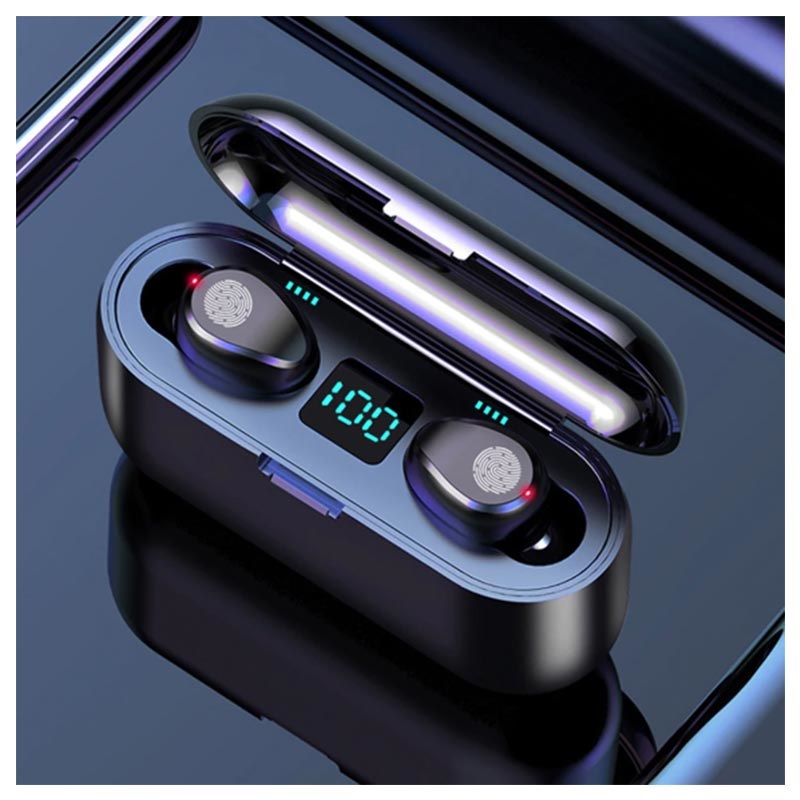 TWS F9 In-Ear Headphones with Charging 