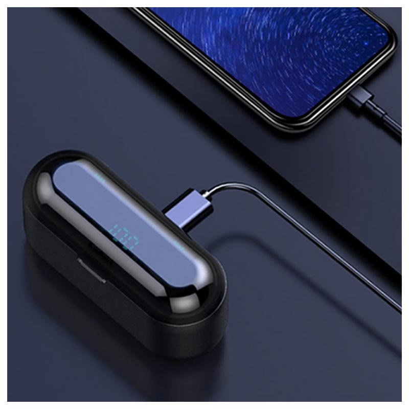 TWS F9 In-Ear Headphones with Charging 