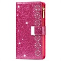 Starlight Series Samsung Galaxy S22 5G Wallet Case - Hot Pink