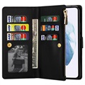 Starlight Series Samsung Galaxy S22+ 5G Wallet Case - Black