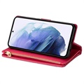 Starlight Series Samsung Galaxy S22+ 5G Wallet Case - Hot Pink