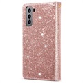 Starlight Series Samsung Galaxy S22 5G Wallet Case - Rose Gold