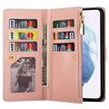 Starlight Series Samsung Galaxy S22 5G Wallet Case - Rose Gold