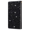 Starlight Series Samsung Galaxy S22 Ultra 5G Wallet Case - Black