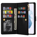 Starlight Series Samsung Galaxy S22 Ultra 5G Wallet Case - Black