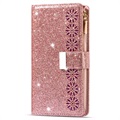 Starlight Series Samsung Galaxy Z Fold4 5G Wallet Case - Rose Gold