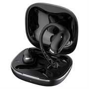 Streetz T700 Open-Ear Wireless Earphones with Microphone - Black