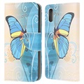 Style Series Samsung Galaxy Xcover 5 Wallet Case - Blue Butterfly