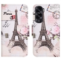 Honor 90 Lite/X50i Style Series Wallet Case - Eiffel Tower