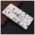 Style Series Huawei Nova 5T, Honor 20/20S Wallet Case - Eiffel Tower