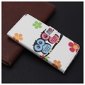 Style Series Huawei Nova 5T, Honor 20/20S Wallet Case - Owls