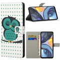 Style Series Motorola Moto G22 Wallet Case - Owl