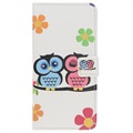 Style Series Samsung Galaxy A20e Wallet Case - Owls