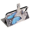 Style Series iPhone 11 Pro Wallet Case - Blue Butterfly