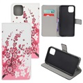 Style Series iPhone 11 Pro Wallet Case - Pink Flowers