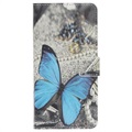 Style Series iPhone 11 Wallet Case - Blue Butterfly