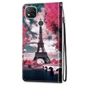 Style Series Xiaomi Redmi 9C, Redmi 9C NFC Wallet Case - Eiffel Tower