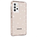 Stylish Glitter Series Samsung Galaxy A53 5G Hybrid Case - Gold