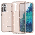 Samsung Galaxy S21 5G Stylish Glitter Series Hybrid Case