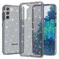 Samsung Galaxy S21 5G Stylish Glitter Series Hybrid Case