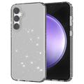Samsung Galaxy S23 FE Stylish Glitter Series TPU Case - Black