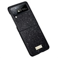 Sulada Celebrity Series Samsung Galaxy Z Flip4 5G Hybrid Case - Black