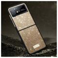 Sulada Celebrity Series Samsung Galaxy Z Flip4 5G Hybrid Case - Gold