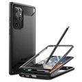 Supcase Clayco Xenon Samsung Galaxy S22 Ultra 5G Hybrid Case - Black