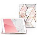 Supcase Cosmo iPad 10.2 2019/2020/2021 Folio Case - Pink Marble