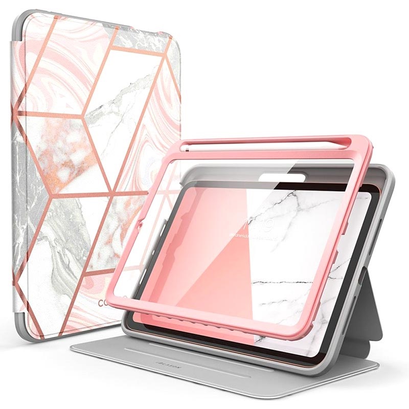 Supcase Cosmo Ipad Mini 21 Folio Case Pink Marble
