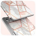 Supcase Cosmo iPad Mini (2021) Folio Case - Pink Marble