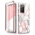 Supcase Cosmo Samsung Galaxy Note20 Ultra Hybrid Case - Pink Marble