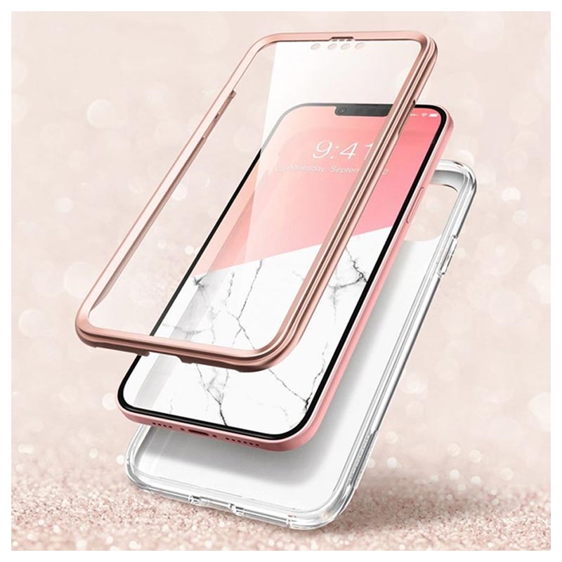 Supcase Cosmo Iphone 13 Pro Max Hybrid Case Pink Marble