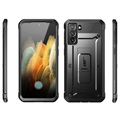 Supcase Unicorn Beetle Pro Samsung Galaxy S21 FE 5G Hybrid Case - Black