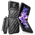 Supcase Unicorn Beetle Pro Samsung Galaxy Z Flip3 5G Hybrid Case - Black