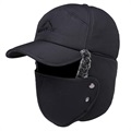 Supplex Full Face Winter Warm Hat - Black