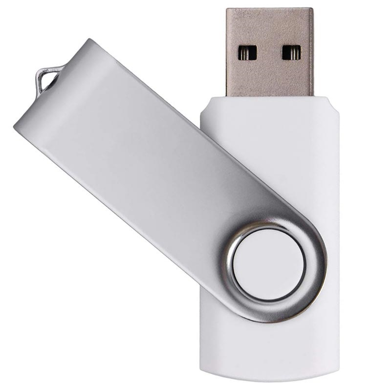 50 8GB Flash Drive Bulk Pack USB 2.0 Swivel Design