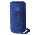 T&G TG639 Stereo Bluetooth Speaker with RGB Lights - Blue
