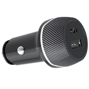 T05 USB-A/USB-C Car Charger with Anti-Lost Tracker for iPhone