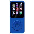 T1 Portable MP4 Music Player with 1.8" Screen and 64GB TF Card - Dark Blue