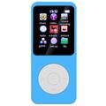 T1 Portable MP4 Music Player with 1.8" Screen and 64GB TF Card - Light Blue