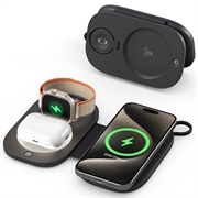 T5 3-in-1 Foldable Travel Wireless Charger 15W