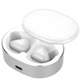TWS Touch Controlled Bluetooth Headphones T50 - White