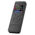T53 Portable Voice Recorder with MP3 Player, Noise Reduction - Black