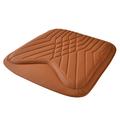 TK036 Nappa Texture Car Seat Cushion with Memory Foam - Coffee
