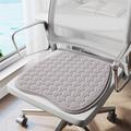 TPE Gel Cooling Seat Cushion for Summer - 40x40cm - Grey